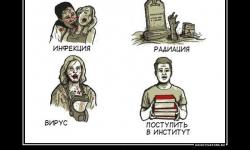 Разные способы стать зомби